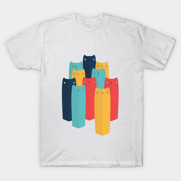 t shirt with cats